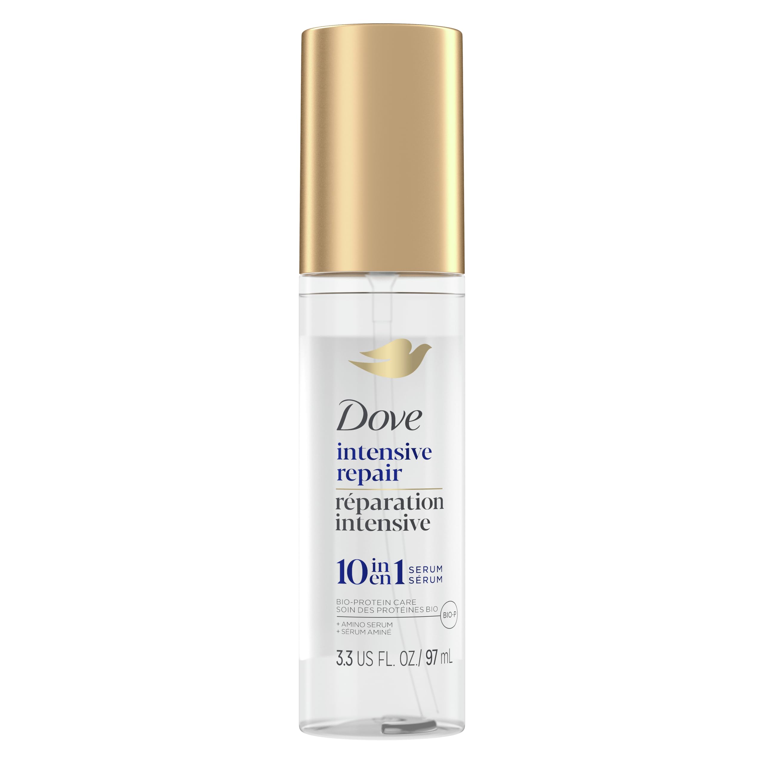 Dove Intensive Repair Amino Serum for Damaged Hair with Bio-Protein Care Technology 3.3 oz