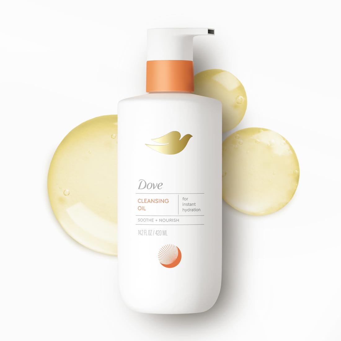 Dove Shower Body Oil Wash for Women - Ultra‑Moisturizing Feminine Wash For Dry & Itchy Skin, 14.2 oz