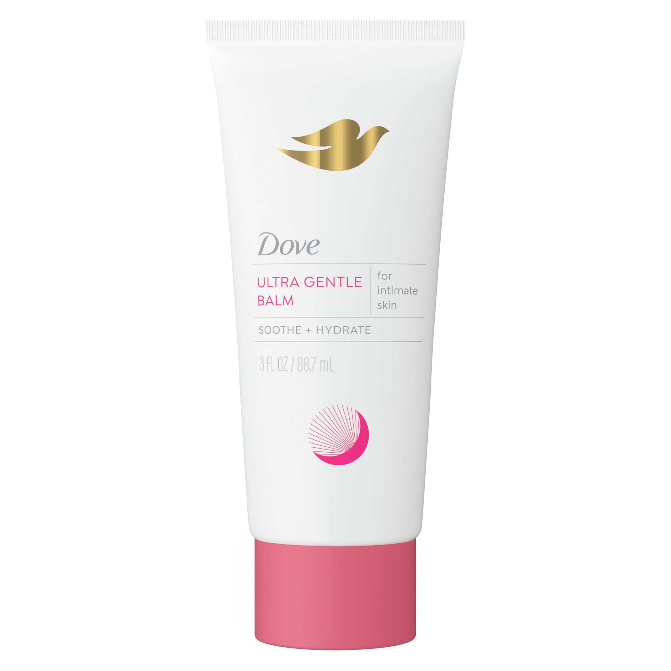 Dove Ultra Gentle Unscented Intimate Balm for Women - Hydrates Intimate Skin, 3 oz